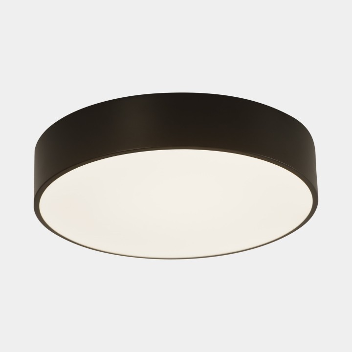 Plafón Caprice ø330mm Casambi LED 18.2W 2700K Negro 1258lm Leds C4 15-A038-60-M1