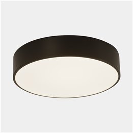 Plafón Caprice ø330mm LightForLife LED 18.2W 2700K Negro 1258lm Leds C4 15-A040-60-M1