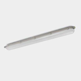 Plafón IP66 Solid 1320mm Emergency LED 27.4W 4000K Gris 2872lm Leds C4 15-E006-34-OE