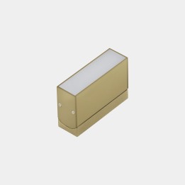 Lámpara Sistema Lineal IP66-IP67 Taglio Opal Surface 111mm LED 1.2W 3000K Oro 65lm Leds C4 15-E023-DL-CL