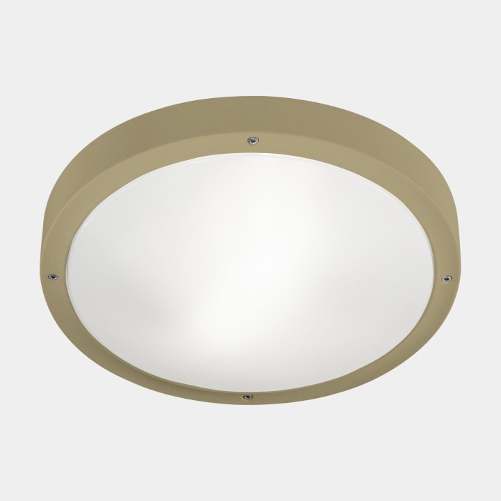 Plafón IP66 BASIC E27 E27 1515W Oro Leds C4 15-E041-DL-M1