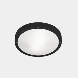 Plafón IP66 BASIC LED 11.7W 2700K Negro 1269lm Leds C4 15-E049-60-EH