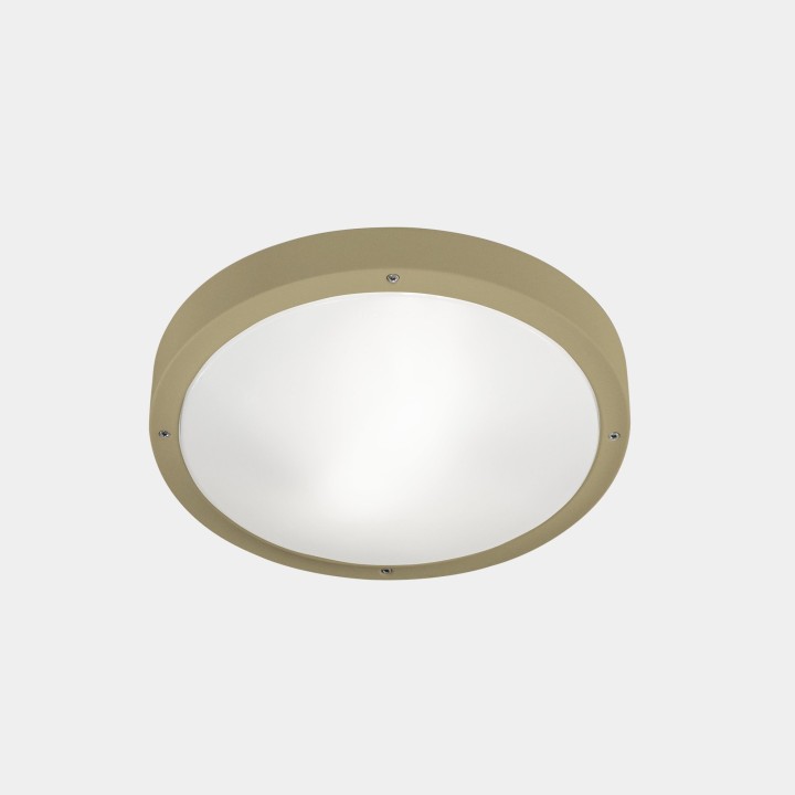 Plafón IP66 BASIC LED 11.7W 2700K Oro 1269lm Leds C4 15-E049-DL-EH