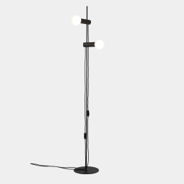 Pie de salon Nude E27 E27 30W Negro Leds C4 25-8521-05-05