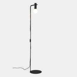 Pie de salon Nude E27 15W Negro Leds C4 25-8522-05-05