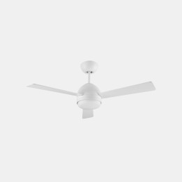 Ventilador de techo IP20 Kai E14 8W Blanco Blanco Leds C4 30-7999-14-F9