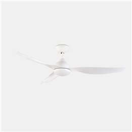 Ventilador de techo IP20 Nepal LED LED 13NAW 3000K Blanco brillante Blanco 927lm Leds C4 30-8141-CF-F9