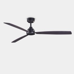 Ventilador de techo Xaloc ø1320mm Negro Negro Leds C4 30-8341-05-05