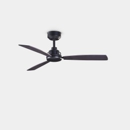 Ventilador de techo Xaloc ø1000mm Negro Negro Leds C4 30-8342-05-05