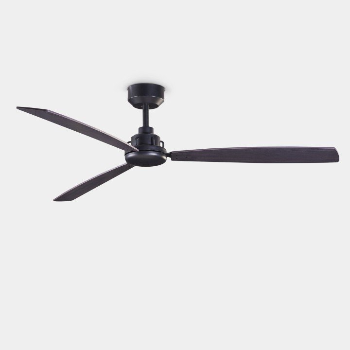 Ventilador de techo Xaloc ø1320mm Negro Negro Leds C4 30-8343-05-05