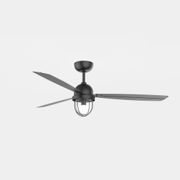 Ventilador de techo IP20 Mariner E27 15W Negro Negro Leds C4 30-8550-05-37