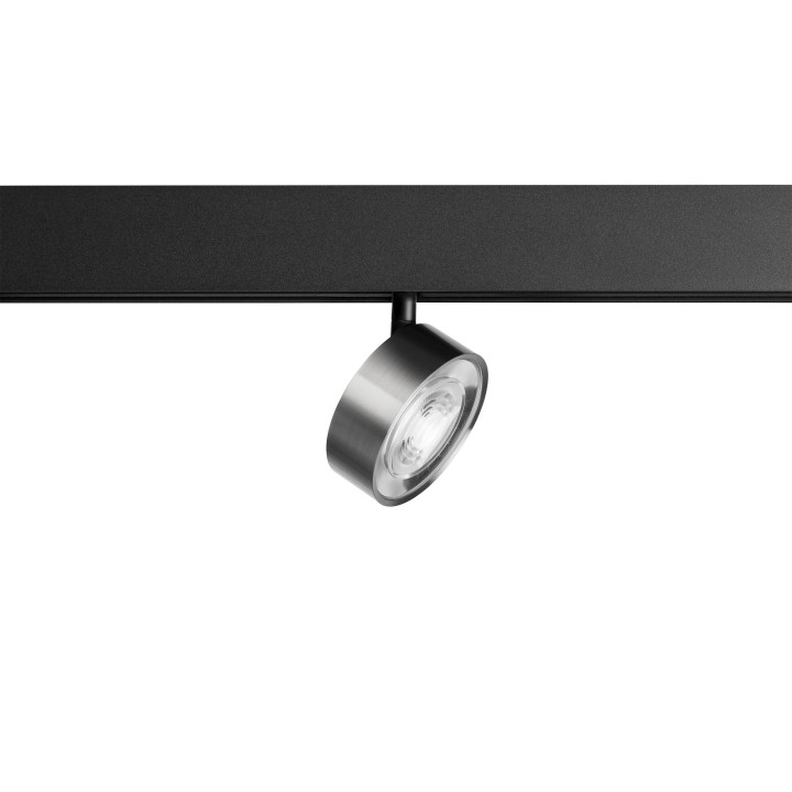 Proyector Kiva ø75 Bajo Voltaje 6.4W Blanco cálido - 3000K CRI 90 DALI Níquel satinado 530lm Leds C4 35-8036-81-DA