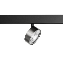 Proyector Kiva ø95 Bajo Voltaje 12W Blanco cálido - 2700K CRI 90 Casambi Níquel satinado 1172lm Leds C4 35-8037-81-XB