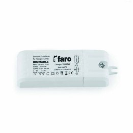 Transformador electrónico regulable 60W Blanco
