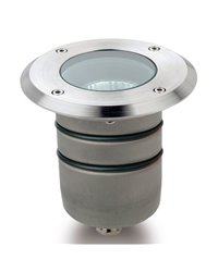 Lámpara Sumergible IP68 1M Aqua Recessed AISI 316 GU5.3 50W Acero inoxidable AISI 316 Leds C4 55-9245-CA-37