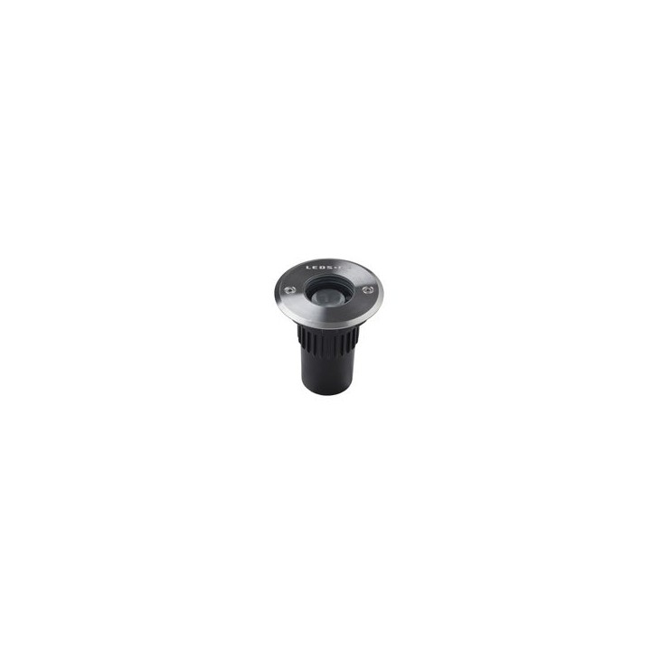 Lámpara Empotrable de suelo IP65-IP67 Gea Power LED Pro ø85mm LED 2W 3000K Acero inoxidable AISI 316 162lm Leds C4 55-9974-CA-CL
