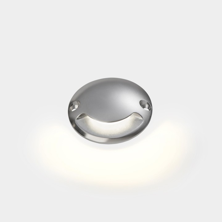Lámpara Empotrable de suelo IP65-IP67 Pixel 1 Window LED 3.4W 3000K Acero inoxidable AISI 316 10lm Leds C4 55-E001-CA-CL