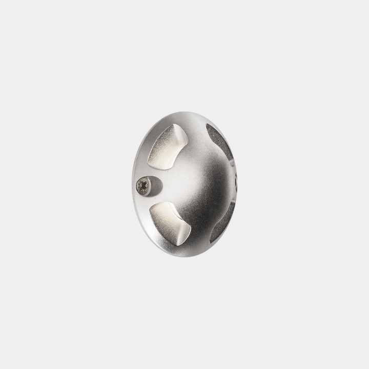 Lámpara Empotrable de suelo IP65-IP67 Pixel 4 Windows LED 3.4W 3000K Acero inoxidable AISI 316 15lm Leds C4 55-E003-CA-CL