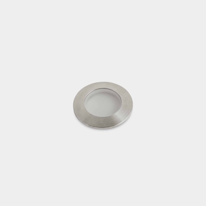 Lámpara Empotrable de suelo IP65-IP67 Rim ø20mm LED 0.5W 4000K Acero inoxidable AISI 316 4lm Leds C4 55-E006-CA-CM