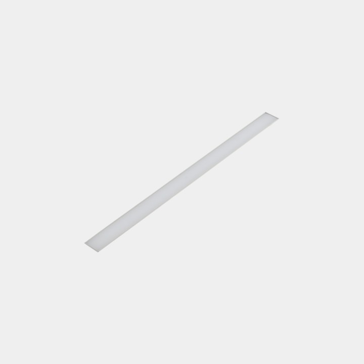 Lámpara Sistema Lineal IP65-IP67 Taglio Opal Recessed 504mm LED 7.7W 3000K Anodizado 412lm Leds C4 55-E042-M3-CL