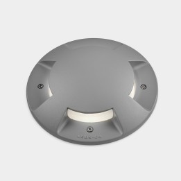 Lámpara Empotrable de suelo IP66-IP67 XENA LED 4.6W 3000K Gris 70lm Leds C4 55-E102-34-CL