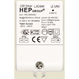 Driver 6-9W / 700mA / 100-240 / 8,5-12,9V Leds C4 71-7704-00-00