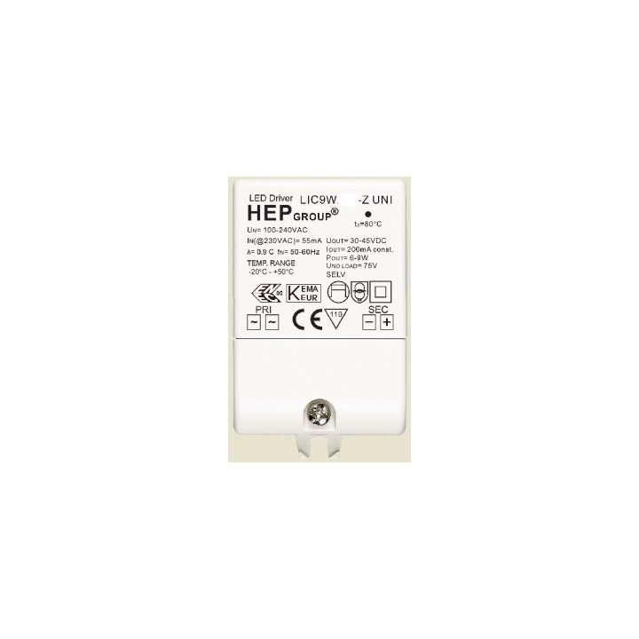 Driver 6-9W / 700mA / 100-240 / 8,5-12,9V Leds C4 71-7704-00-00