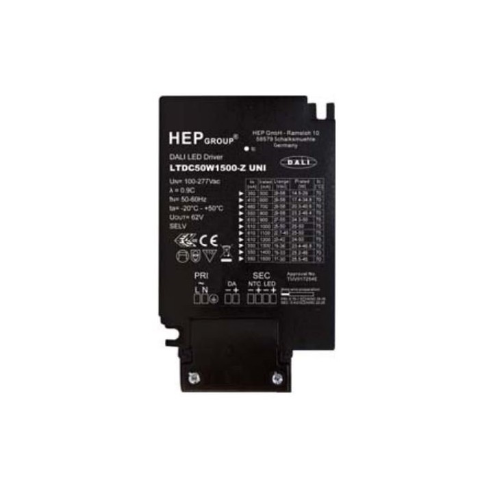 Driver DALI 24-50W / 1200mA / 100-277 Leds C4 71-7718-00-00