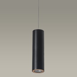Lámpara Colgante Pipe 300mm for Deltatrack GU10 15W Negro Leds C4 71-8478-05-23