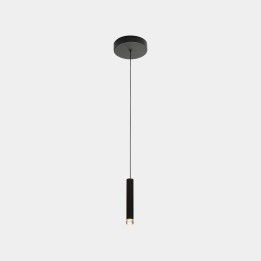 Lámpara Colgante Candle XS 1 Body Low Voltage LED 3.2W 2700K Negro 154lm Leds C4 71-8539-05-60