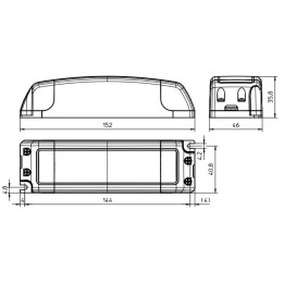 Driver DALI 7-30W / 700mA / 100-240 / 10-43V Leds C4 71-A192-00-00
