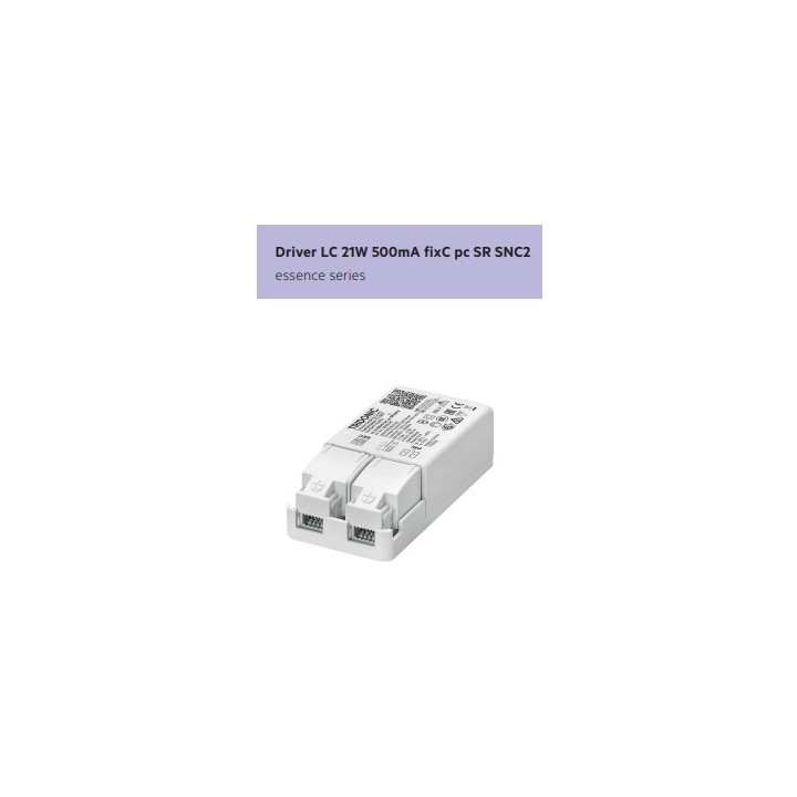 Driver Phase-Cut Tridonic LC 21/500/42 fixC pc SR SNC2 Leds C4 71-A298-00-00