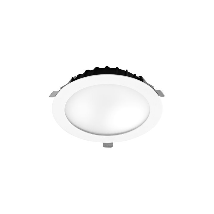 Downlight Vol ø205 mm 16.8W Blanco cálido - 3000K CRI 80 81.2º ON-OFF Blanco IP54 1934lm Leds C4 90-2899-14-M3