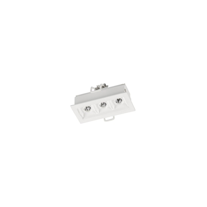 Downlight Bento Standard 3 LEDS Trimless 6.1W Blanco cálido - 3000K CRI 90 48.8º Blanco IP23 421lm Leds C4 90-6166-14-14