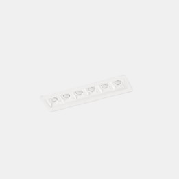 Downlight Bento Standard 6 LEDS Trim 12.2W Blanco cálido - 3000K CRI 90 18º Blanco IP23 993lm Leds C4 90-6371-14-14