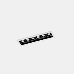 Downlight Bento Standard 6 LEDS Trim 12.2W Blanco cálido - 3000K CRI 90 34.3º Blanco IP23 927lm Leds C4 90-6373-14-60