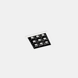 Downlight Bento Standard Square Trim 18.3W Blanco neutro - 4000K CRI 90 33.9º Blanco IP23 1514lm Leds C4 90-6698-14-60