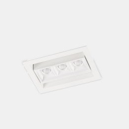 Downlight Bento Adjustable 3 LEDS 6.1W Blanco neutro - 4000K CRI 90 18.1º Blanco IP23 494lm Leds C4 90-7184-14-14