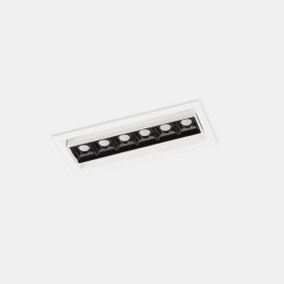 Downlight Bento Adjustable 6 LEDS 12.2W Blanco cálido - 3000K CRI 90 34.3º Blanco IP23 844lm Leds C4 90-7191-14-60
