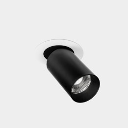 Proyector Atom Hide Medium 24W Blanco cálido - 2700K CRI 90 Negro 2404lm Leds C4 90-8007-60-00