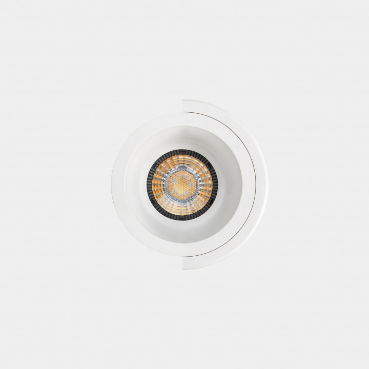 Downlight Lite ø75mm 6.7W Blanco cálido - 2700K CRI 80 32.2º ON-OFF Blanco IP54 527lm Leds C4 90-A026-14-00