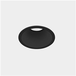 Downlight Play High Visual Confort Round Fixed 11.9W Blanco cálido - 2700K CRI 90 44º ON-OFF Negro IP54 1129lm Leds C4 AG13-13V9