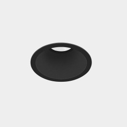 Downlight Play High Visual Confort Round Fixed Emergency 11.9W Blanco cálido - 2700K CRI 90 33.6º ON-OFF Negro IP54 1081lm Leds 