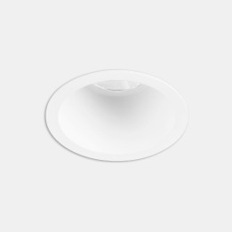 Downlight Play High Visual Confort Round Fixed Emergency 6.4W Blanco cálido - 2700K CRI 90 27.8º ON-OFF Blanco IP54 565lm Leds C