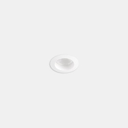 Downlight Play Deep Round Fixed 6.4W Blanco cálido - 2700K CRI 90 27.2º Blanco IP54 543lm Leds C4 AG15-P7V9M2BB14