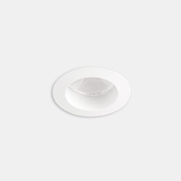 Downlight Play Deep Round Fixed Emergency 6.4W Blanco cálido - 2700K CRI 90 27.2º ON-OFF Blanco IP54 543lm Leds C4 AG15-P7V9M2D3