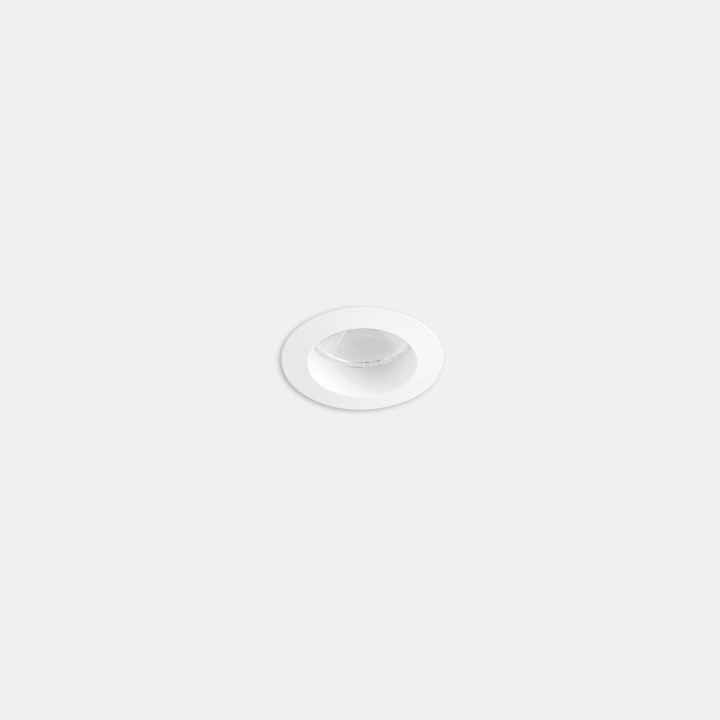 Downlight Play Deep Round Fixed 6.4W Blanco neutro - 4000K CRI 90 27.2º Blanco IP54 629lm Leds C4 AG15-P7X9M2BB14