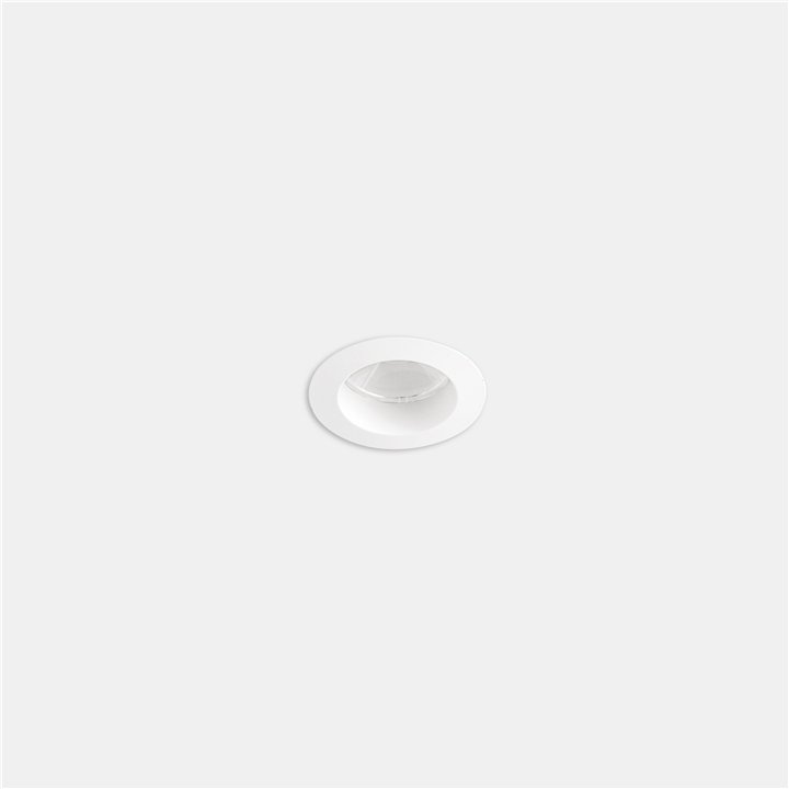 Downlight Play Deep Round Fixed 6.4W Blanco neutro - 4000K CRI 90 14.2º Blanco IP54 608lm Leds C4 AG15-P7X9S2BB14