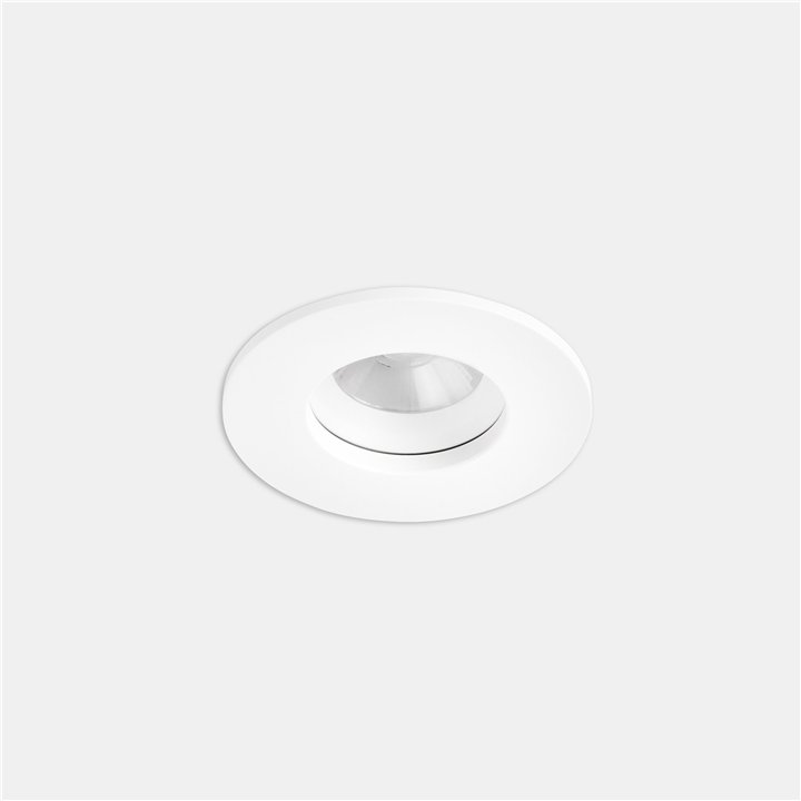 Downlight Play IP65 Round Fixed 11.9W Blanco cálido - 2700K CRI 90 34.3º Blanco IP65 1163lm Leds C4 AG16-13V9M2BB14