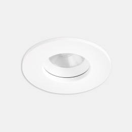 Downlight Play IP65 Round Fixed Emergency 6.4W Blanco cálido - 2700K CRI 90 27.8º ON-OFF Blanco IP65 543lm Leds C4 AG16-P7V9M2O3